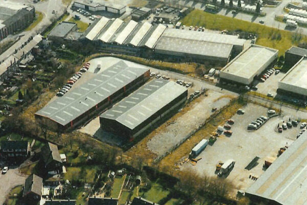 steel-stockholders-history-1990f Archive footage of High Peak Steels warehouse