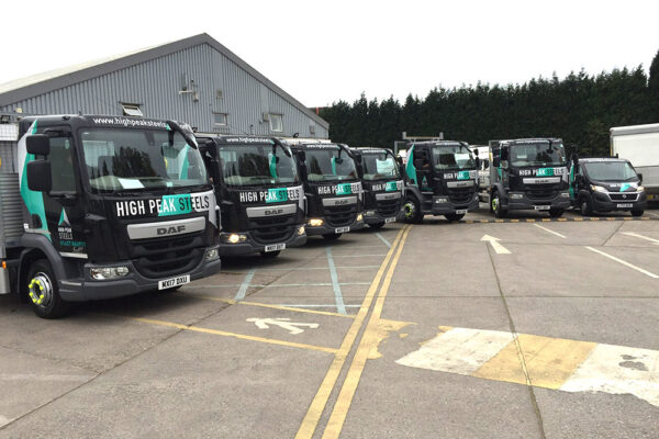 steel-stockholders-history-2024 High Peak Steels trucks