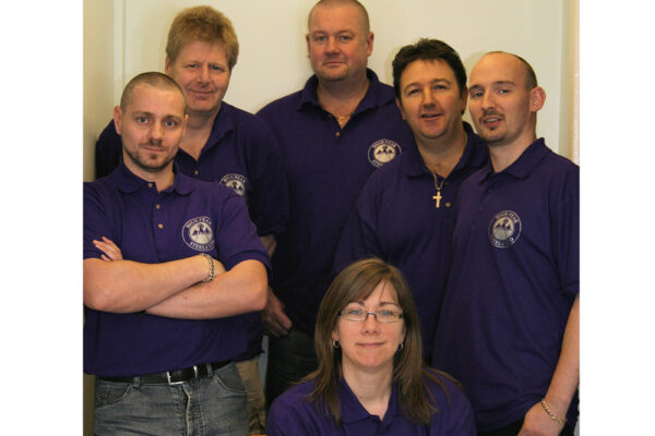 40-years-blue3 High Peak Steels team